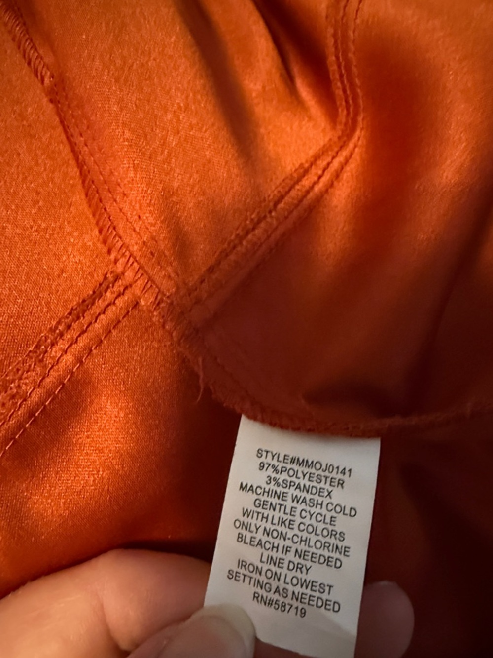 Notations Women's Bold Rust Blazer like new button front Like New - Picture 4 of 4